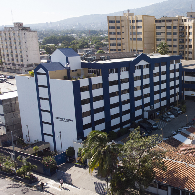 Facada ministerio de Hacienda